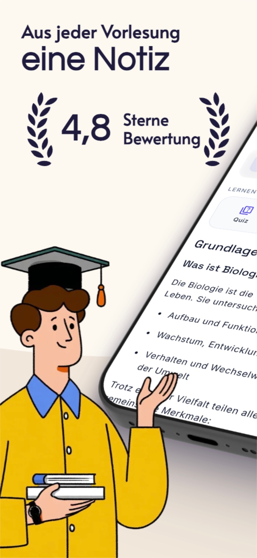 Bildschirmfoto aus Hazelnote